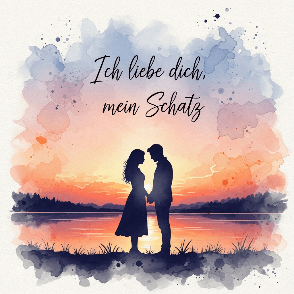 ,Ich liebe dich mein Schatz‘-Bilder