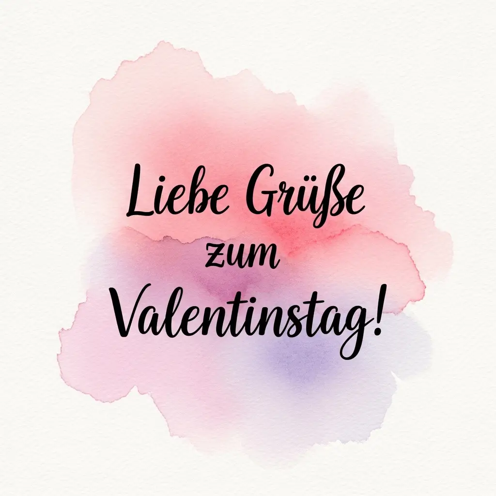 Liebe Grüße zum Valentinstag für Freunde